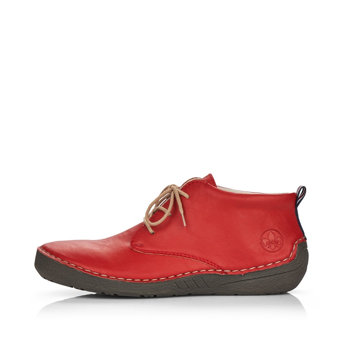 Rieker bottine 52522 rougeB003801_5