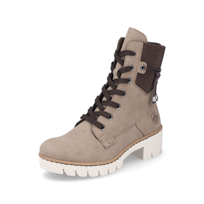 Rieker bottine x5720 beige