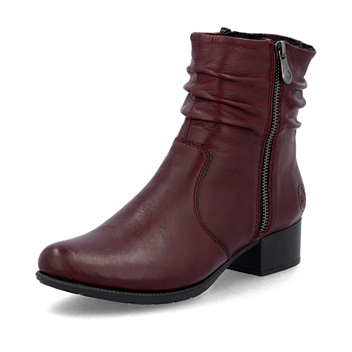 Rieker bottine 78656 rouge