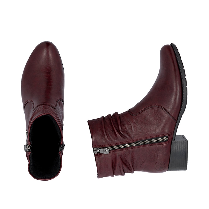 Rieker bottine 78656 rougeB018003_6