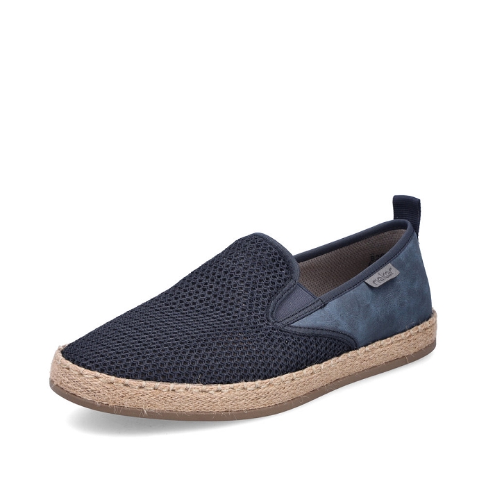 Rieker mocassin b2661 bleu