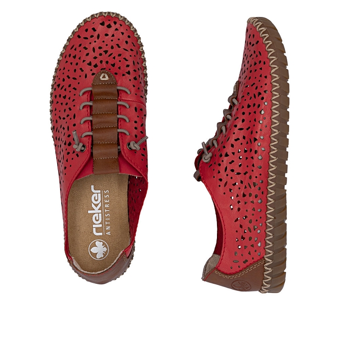 Rieker basket m2856 rougeO037801_6