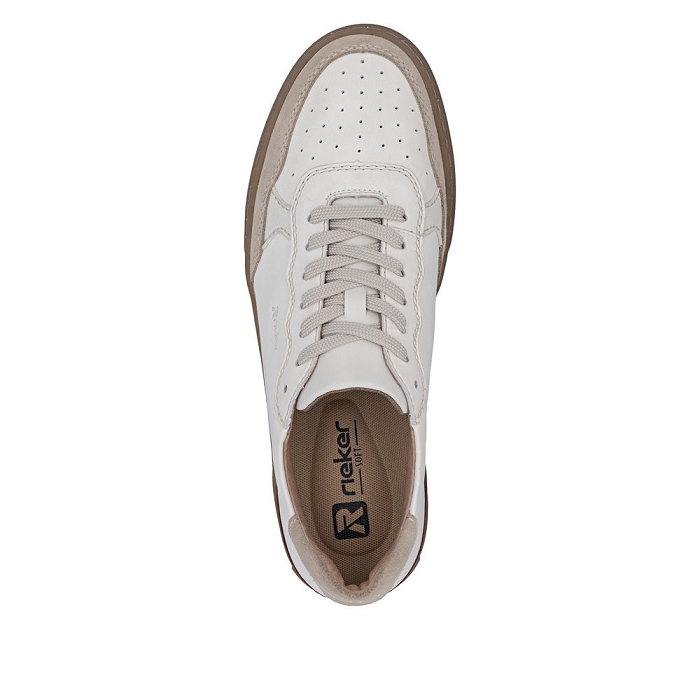 Rieker basket u0710 blancO039401_4