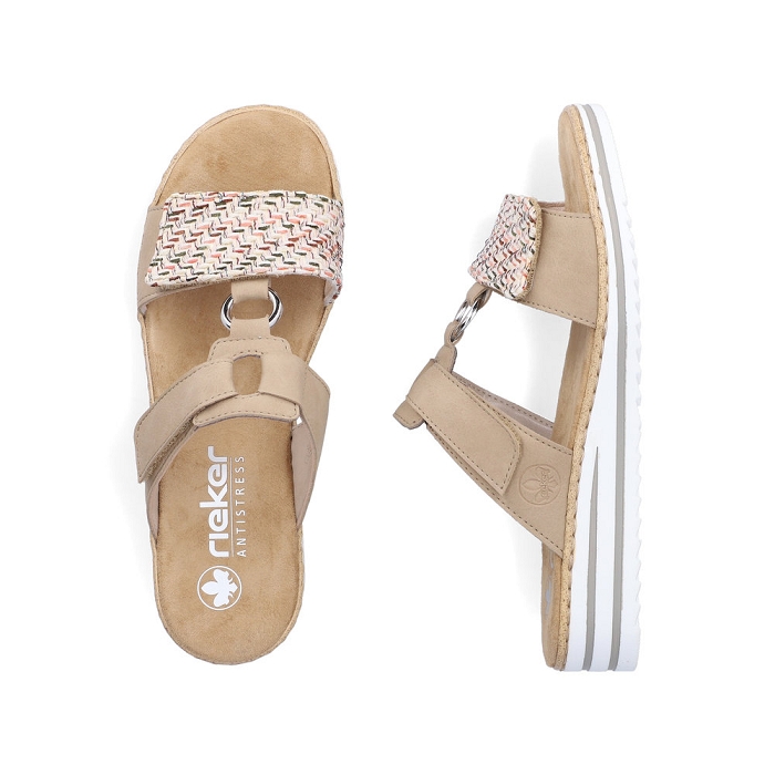 Rieker mule v06p9 beigeO039801_6