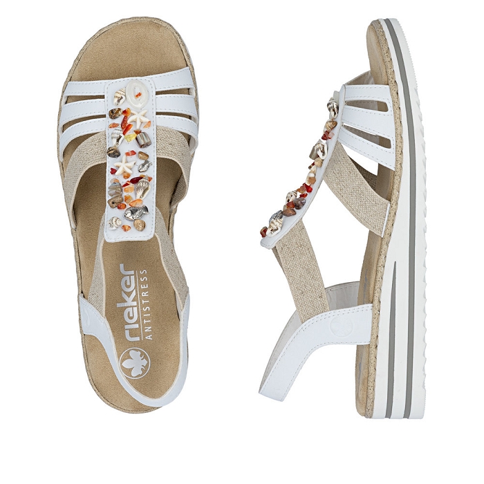 Rieker nu pieds v0656 blancO040101_6