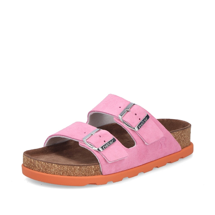 Rieker mule v3190 rose