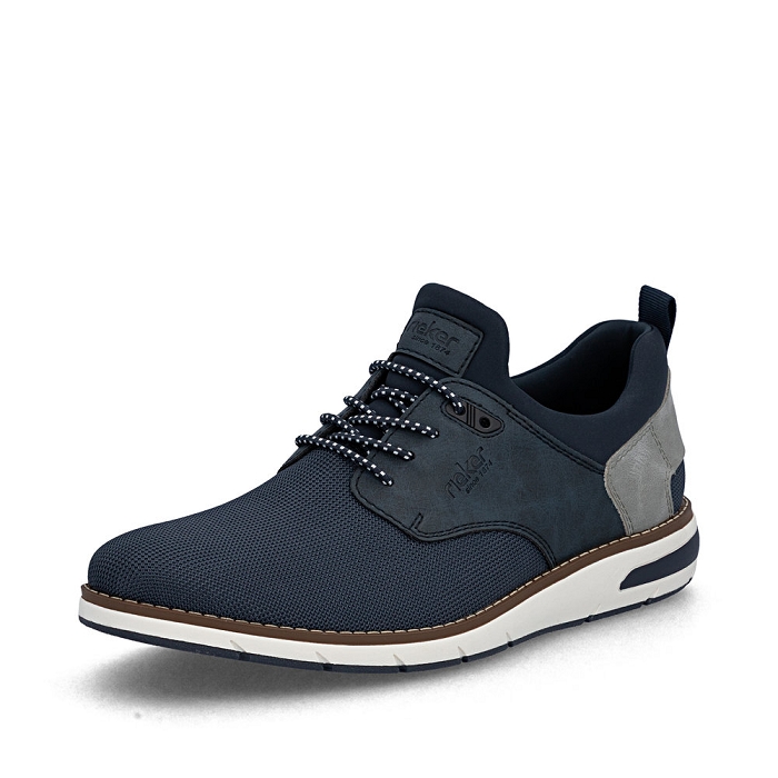 Rieker derbies 11359 bleu