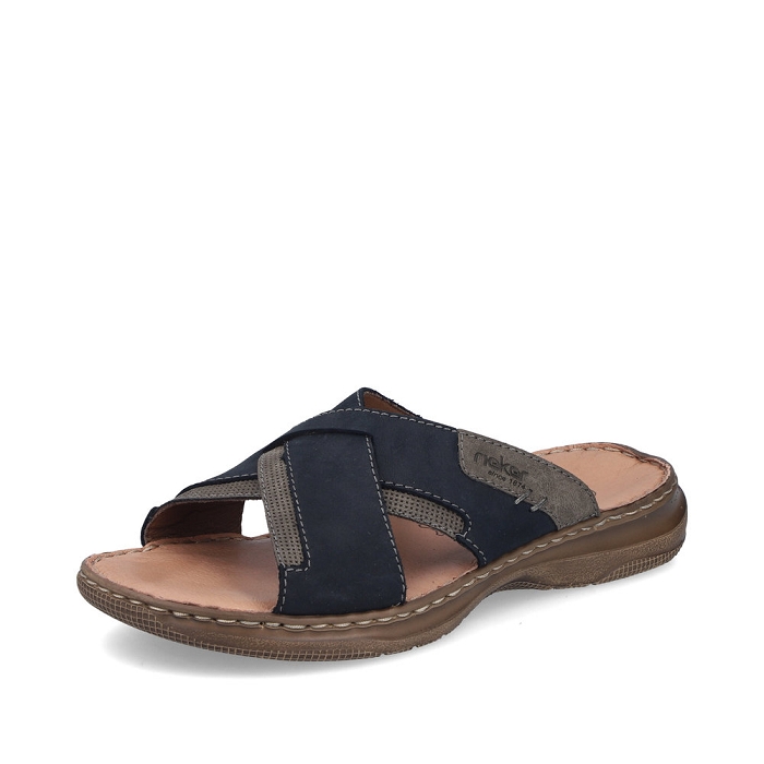 Rieker mule 21493 bleu