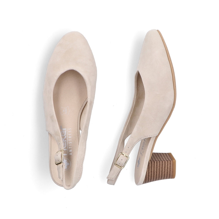 Rieker escarpins 44651 beigeO044201_6