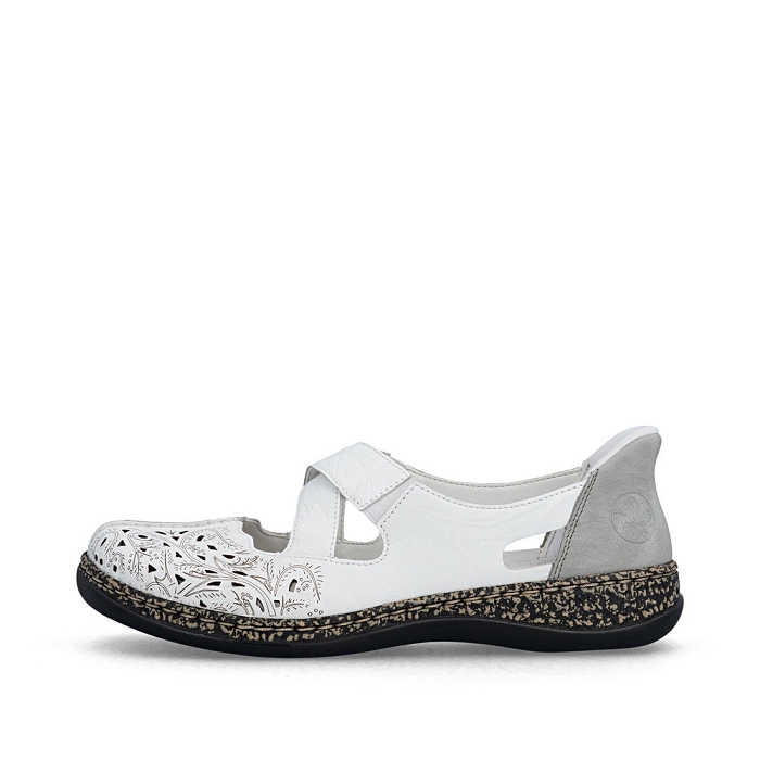 Rieker ballerine 46352 blancO044402_5