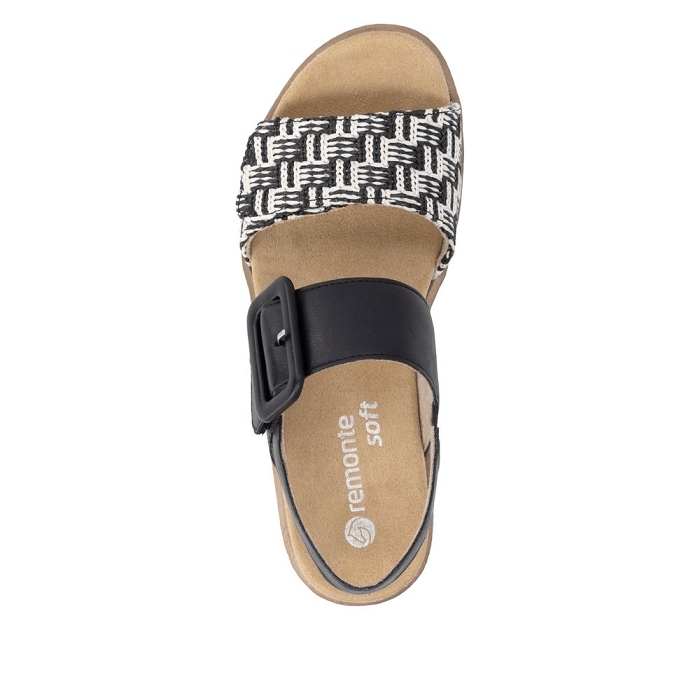 Remonte nu pieds d0q62 noirO047201_4