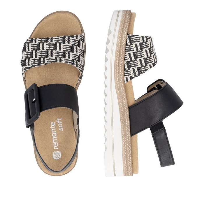 Remonte nu pieds d0q62 noirO047201_6