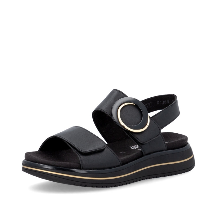 Remonte nu pieds d1j63 noir