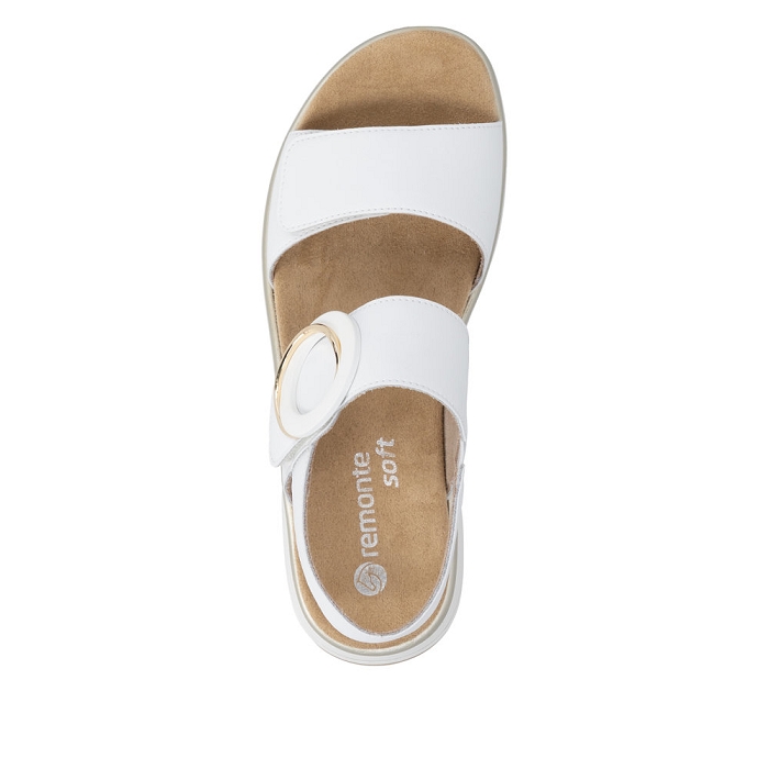 Remonte nu pieds d1j63 blancO048302_4