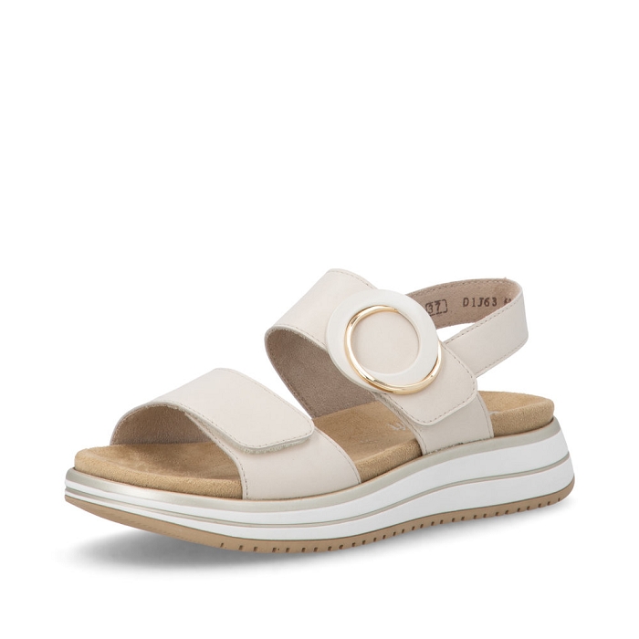 Remonte nu pieds d1j63 beige