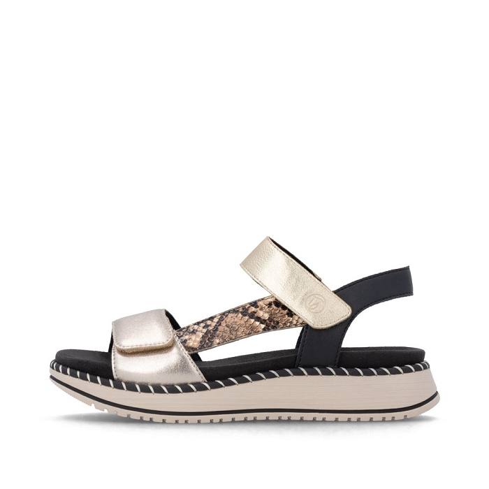 Remonte nu pieds d3j50 metalliqueO049701_5