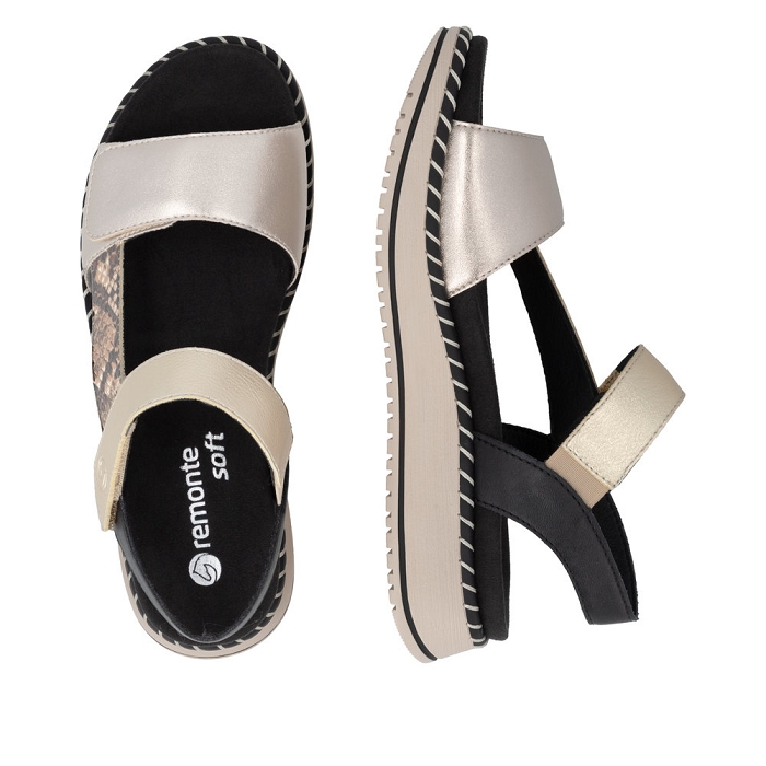 Remonte nu pieds d3j50 metalliqueO049701_6