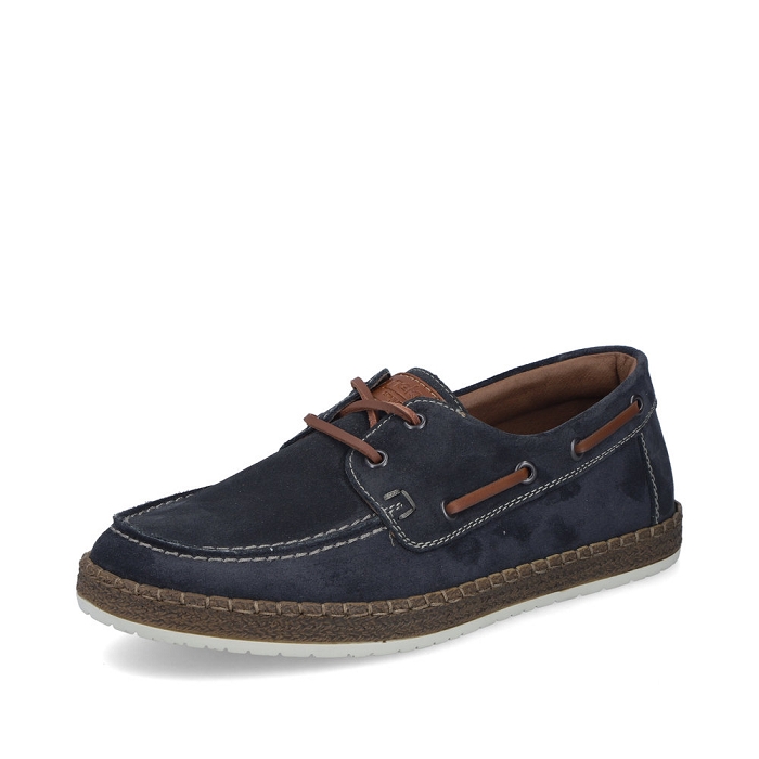 Rieker derbies b5220 bleu