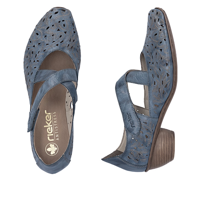 Rieker escarpins 43773 bleuO126201_6