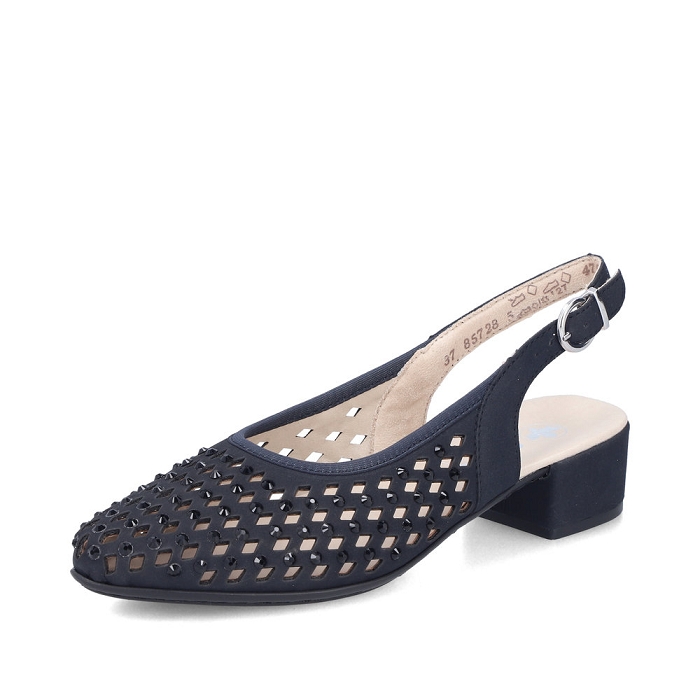 Rieker escarpins 47074 bleu