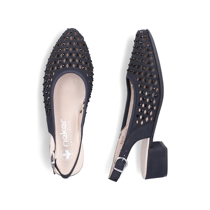 Rieker escarpins 47074 bleuO126301_6