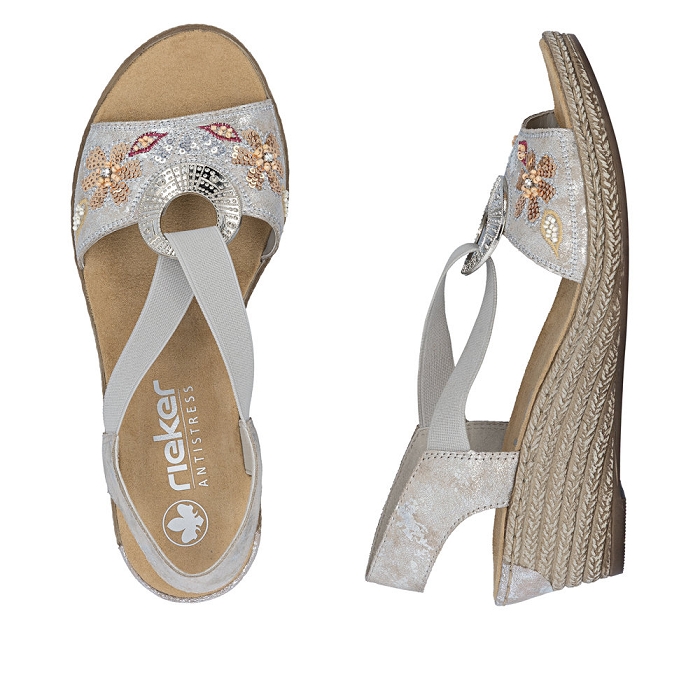Rieker nu pieds 62466 metalliqueO127001_6