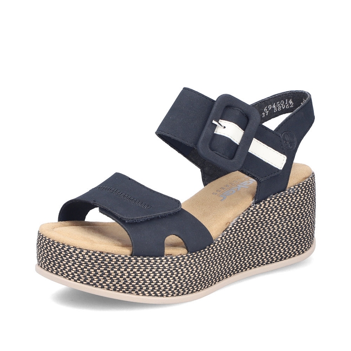 Rieker nu pieds 69450 bleu