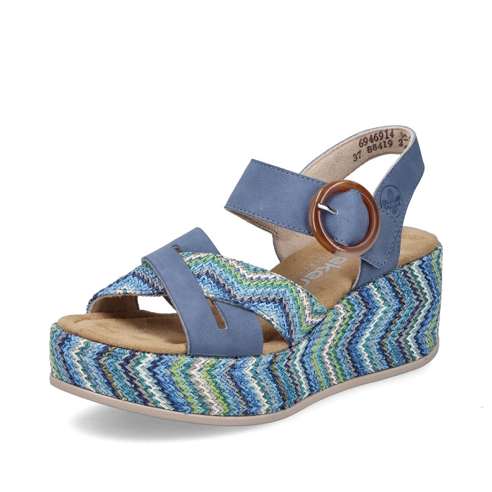 Rieker nu pieds 69469 bleu