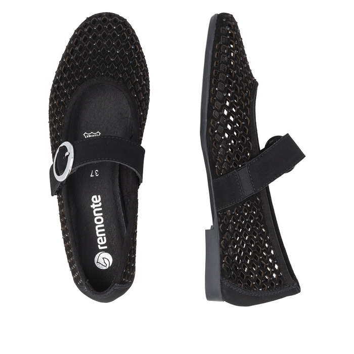 Remonte ballerine d0k18 noirO128301_6
