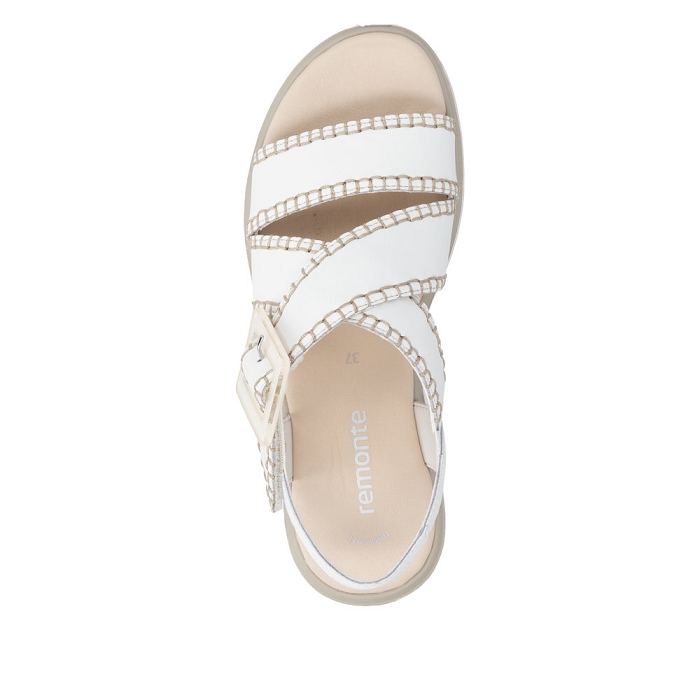 Remonte nu pieds d3n51 blancO129001_4