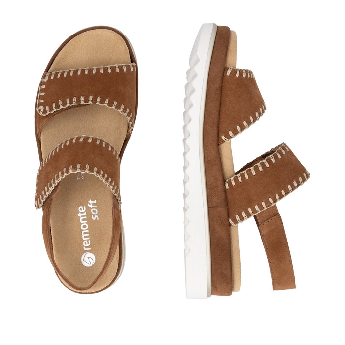 Remonte nu pieds d3p50 brunO129101_6