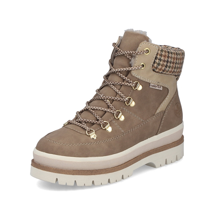 Rieker bottine y6210 beige