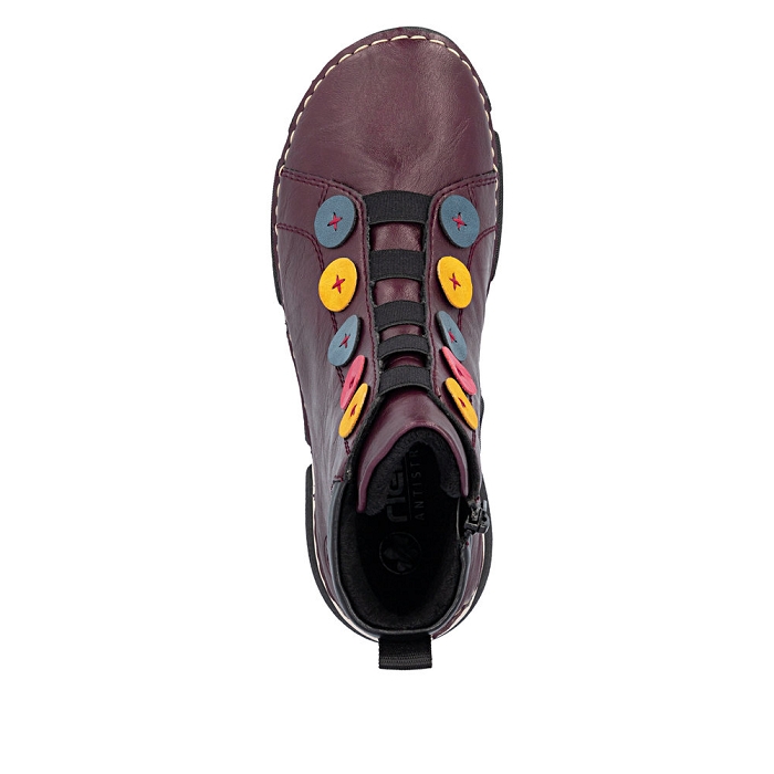 Rieker bottine 45977 rougeO216501_4