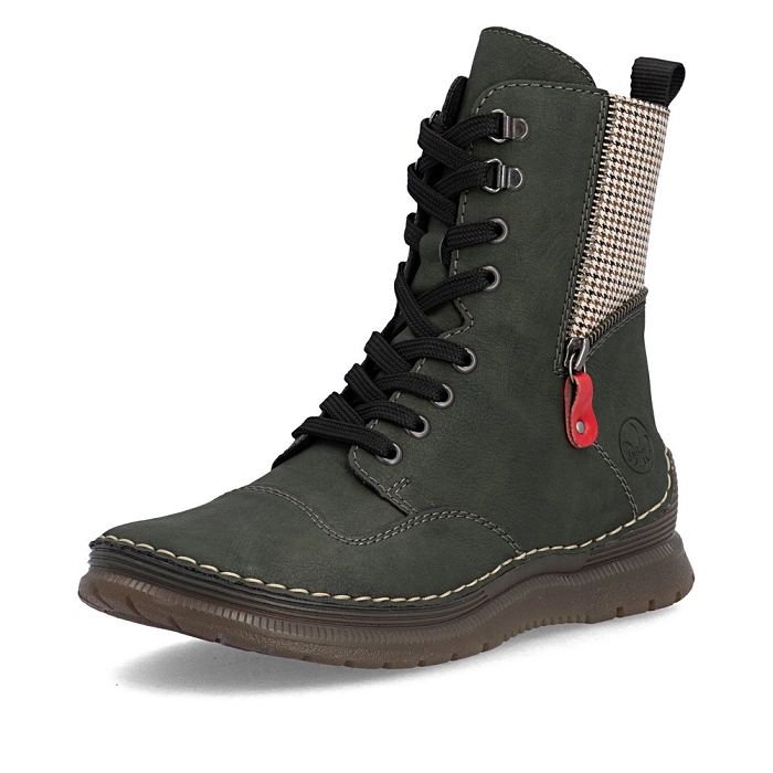 Rieker bottine 53601 vert