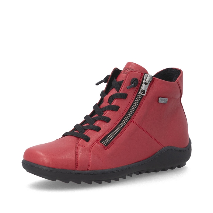 Remonte bottine r1455 rouge