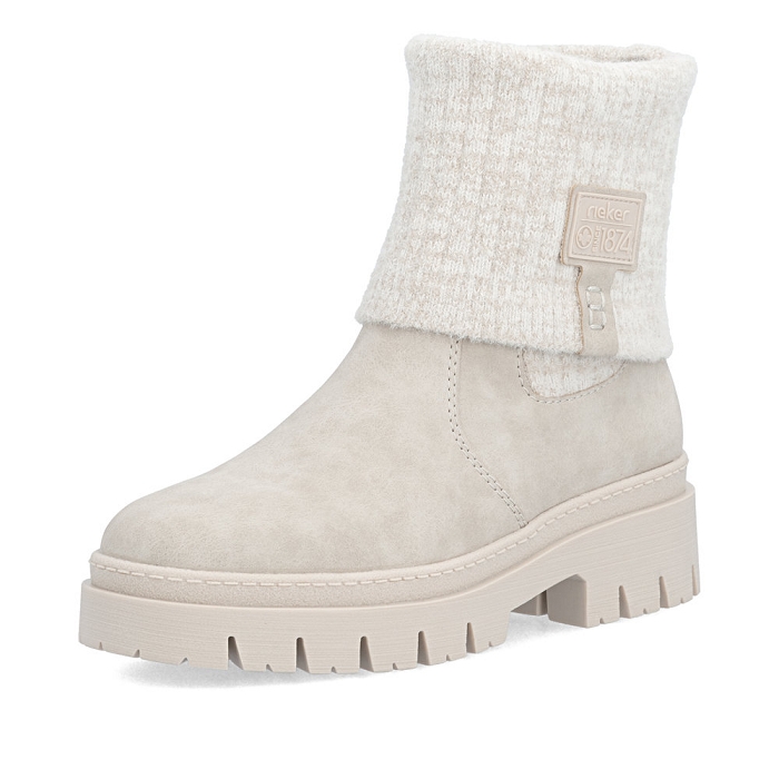 Rieker bottine z9450 beige