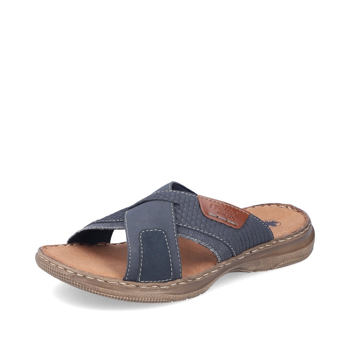 Rieker mule 21491 bleu