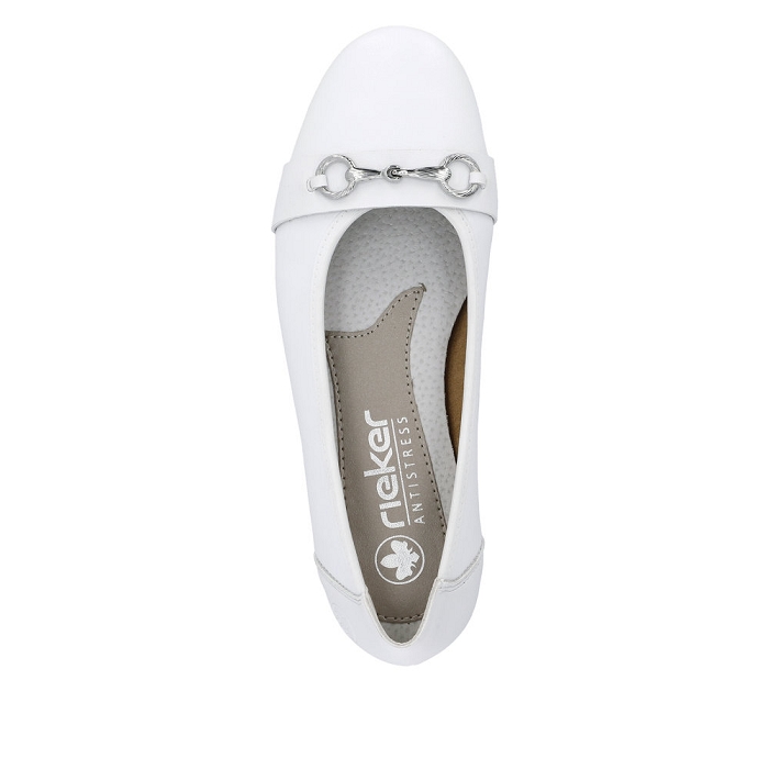 Rieker ballerine l9360 blancW018601_4