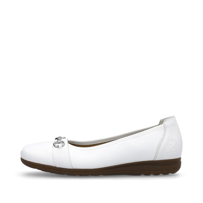 Rieker ballerine l9360 blancW018601_5