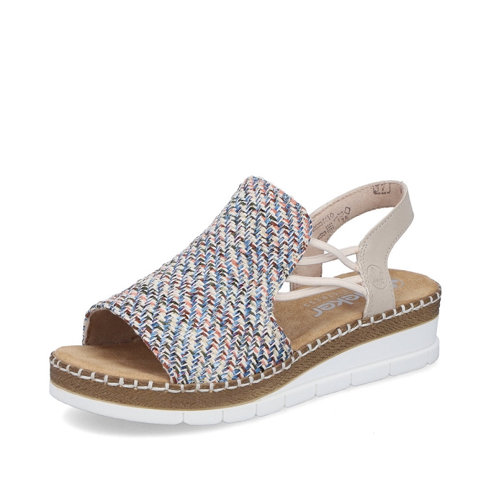 Rieker nu pieds v1241 multicolore