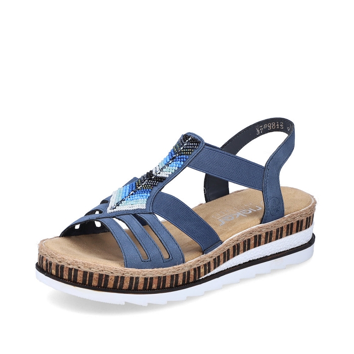 Rieker nu pieds v7909 bleu