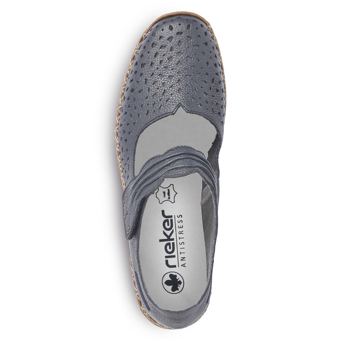 Rieker velcros 41399 bleuW022301_4