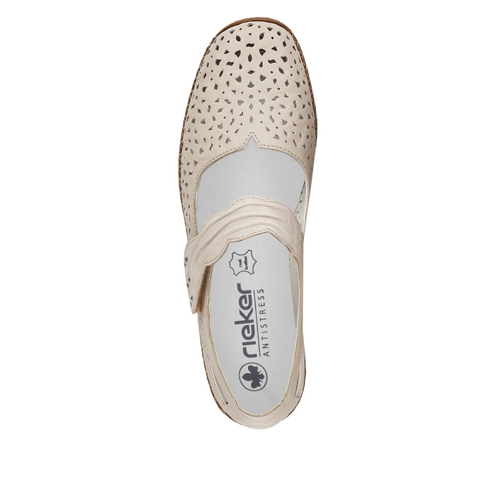 Rieker velcros 41399 beigeW022302_4