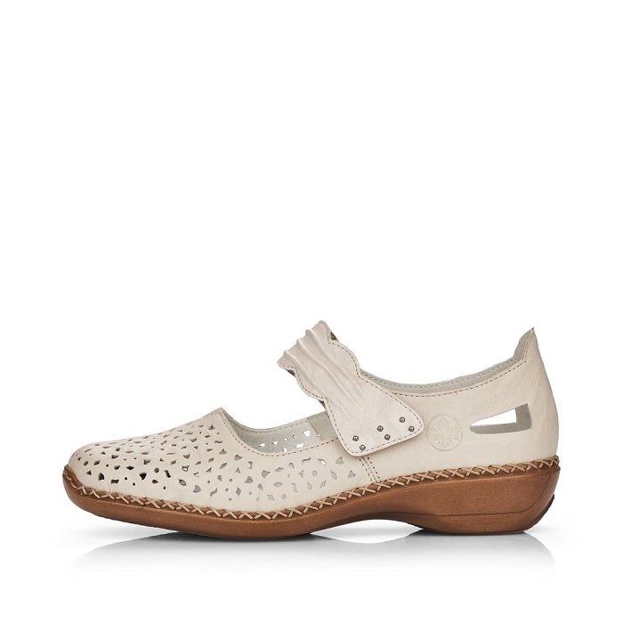 Rieker velcros 41399 beigeW022302_5