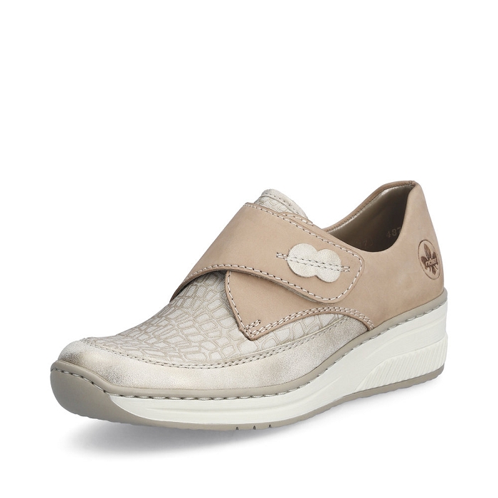 Rieker velcros 487c0 beige