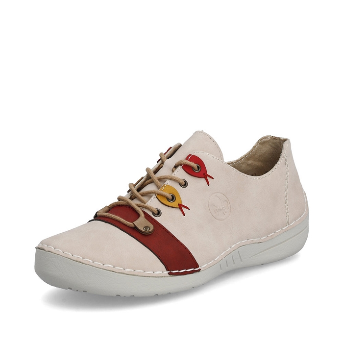 Rieker famille 52510 rose