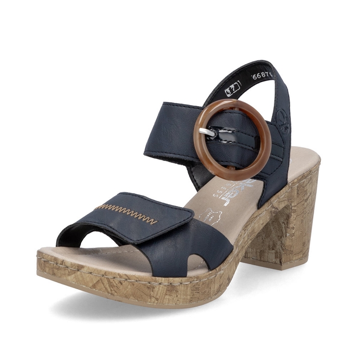 Rieker nu pieds 66876 bleu