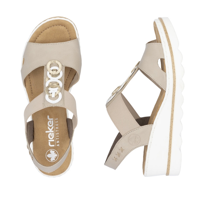 Rieker nu pieds 67498 beigeW027104_6