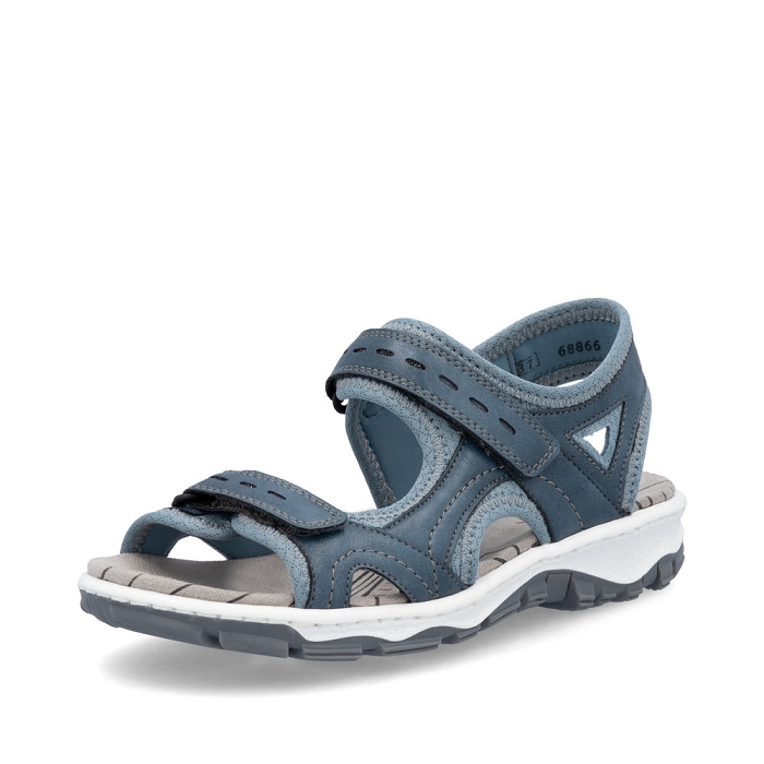 Rieker nu pieds 68866 bleu