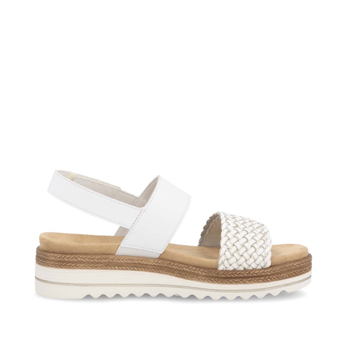 Remonte nu pieds d0q56 blancW028702_2